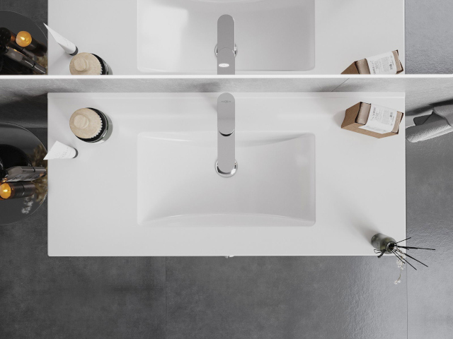 Fürdőszobai szekrény mosdóval 45 cm