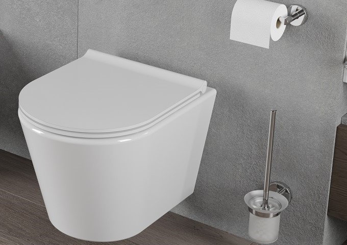 WC deszkák lassú csukódású