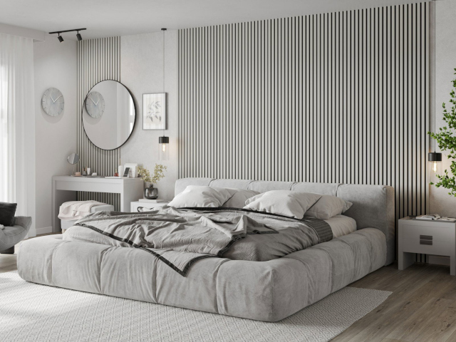 Fehér fali panelek Mexen