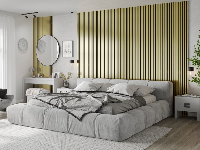 Arany lécek a hálószobában