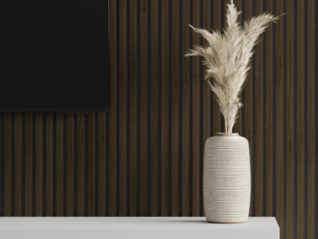 Wenge árnyalatú lamelek