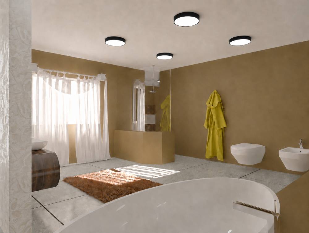 LED kör alakú plafonok