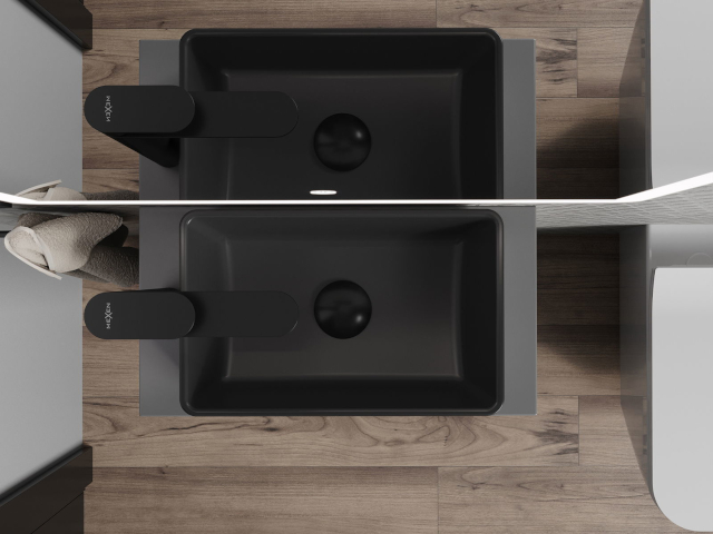 Fürdőszobai szekrény mosdó alatt 60 cm