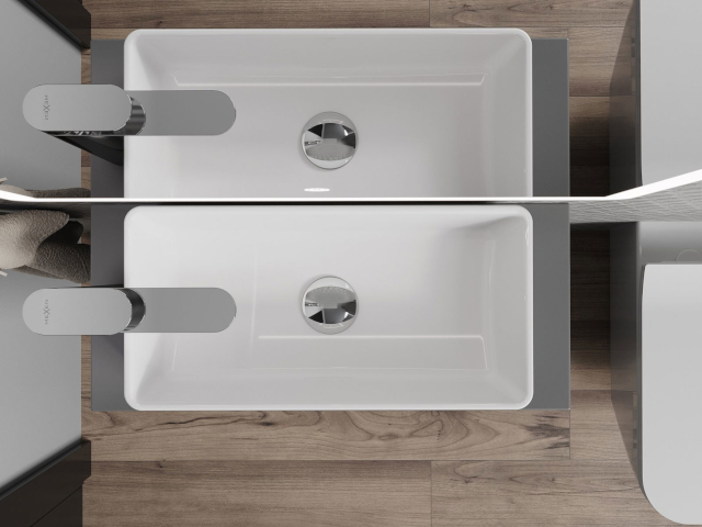 Szekrény mosdó alatt 60 cm