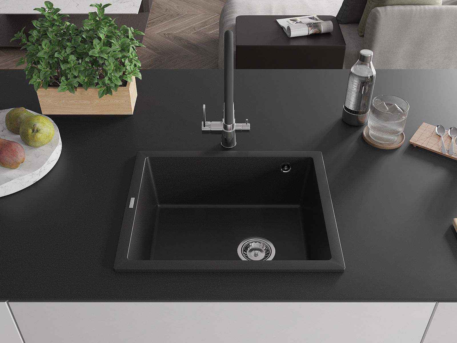 Beépített Mexen mosogató