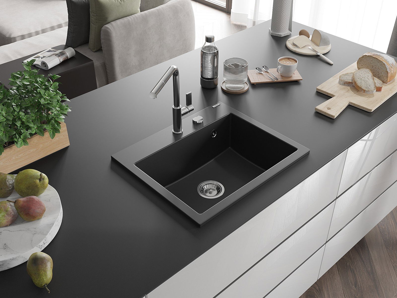 Mosogató medencenyílással