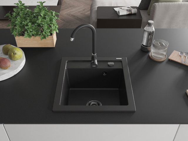 Rozsdamentes acél mosogató