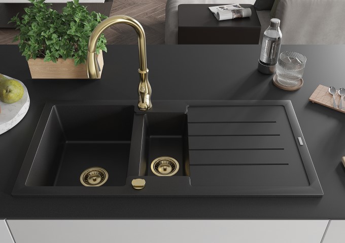 Konyhai csaptelep kiemelhető kifolyóval