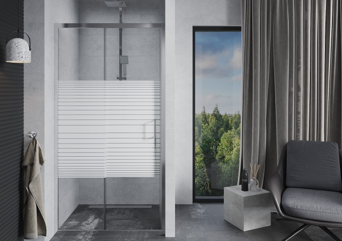 Krómozott zuhanyajtók