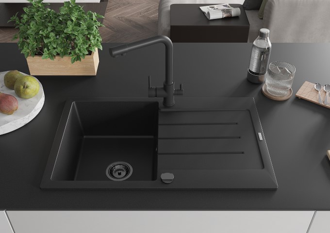 Konyhai csaptelep kiemelhető kifolyóval