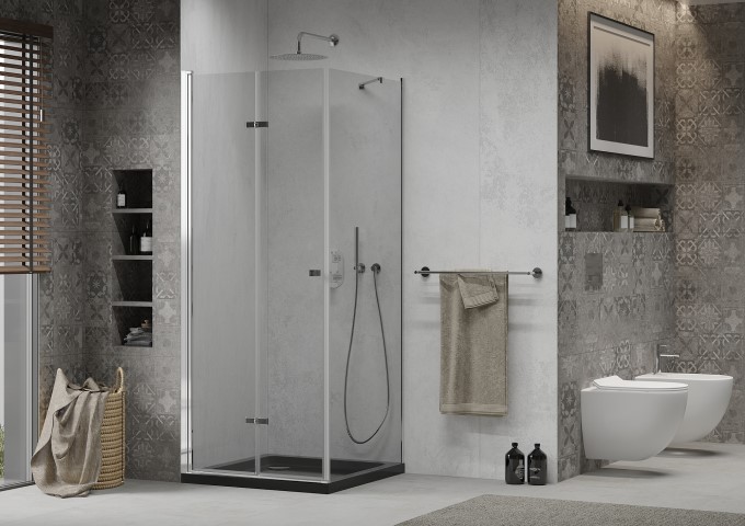 Rózsaszín üvegfüggönyök