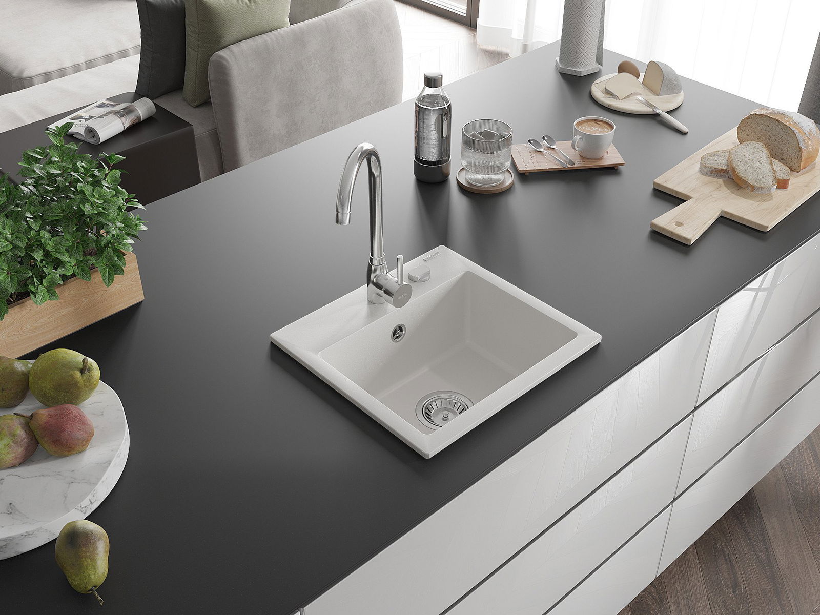 Egykamrás Mexen mosogató