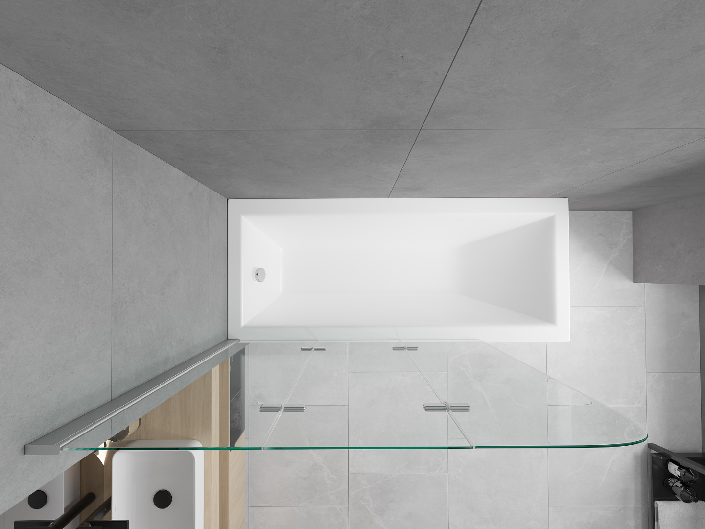 Fürdőkád és zuhany egyben