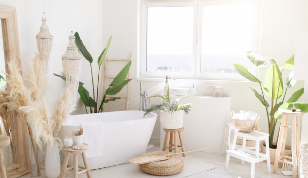 Rusztikus stílus a fürdőszobádban