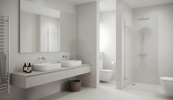 Minimalista fürdőszoba — hogyan rendezzünk be egyszerű, elegáns és funkcionális enteriőrt? 