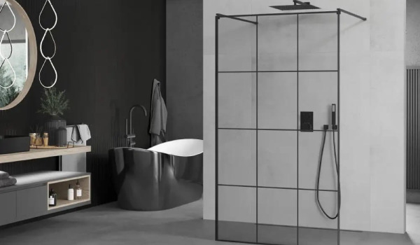 Fekete fürdőszoba – inspirációk elegáns és eredeti berendezéshez